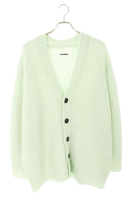 Jil Sander Wool Knit Cardigan Green Size XS