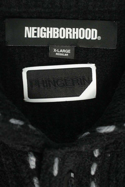 Neighborhood x PHINGERIN Knit Cardigan Black Size XL