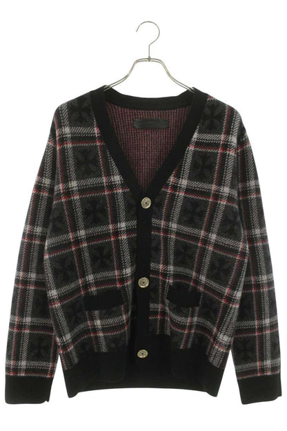 Chrome Hearts BIG CITY CH Plus Check Wool Cashmere Size S