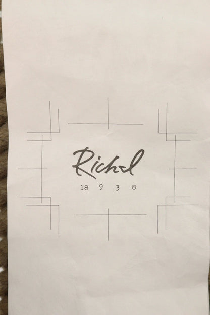 Rich I Wool Cardigan Beige Size FREE