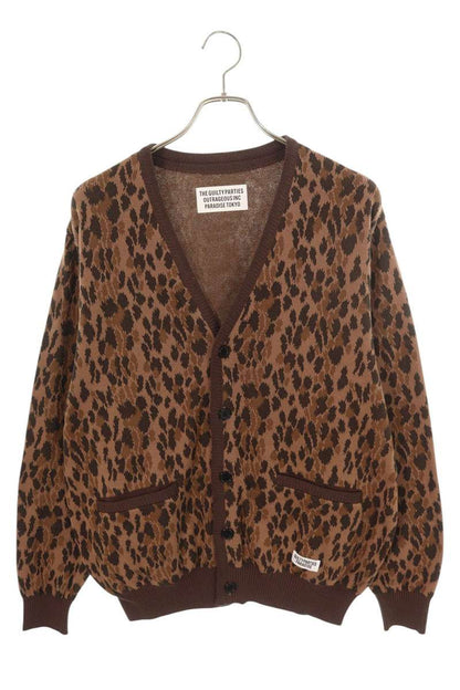 Wacko Maria 25SS leopard Cardigan Brown Size M