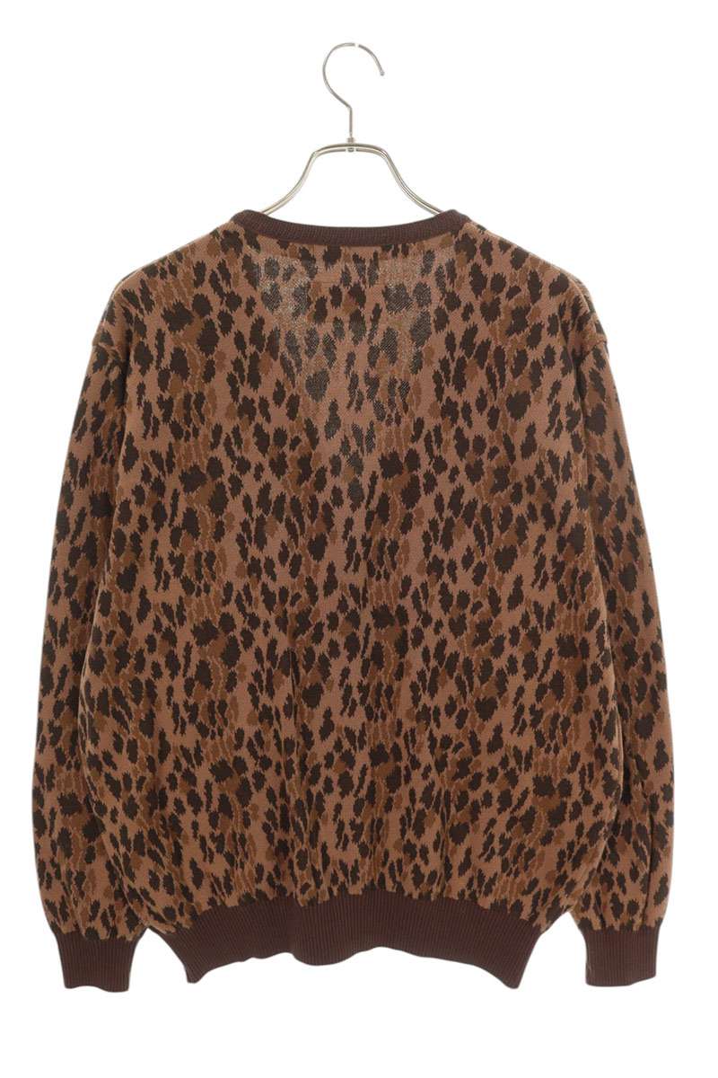 Wacko Maria 25SS leopard Cardigan Brown Size M