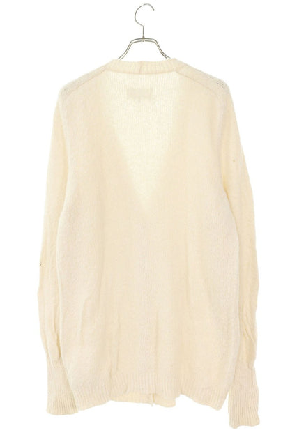 Maison Margiela 21AW Oversized Pile Cardigan White Size S