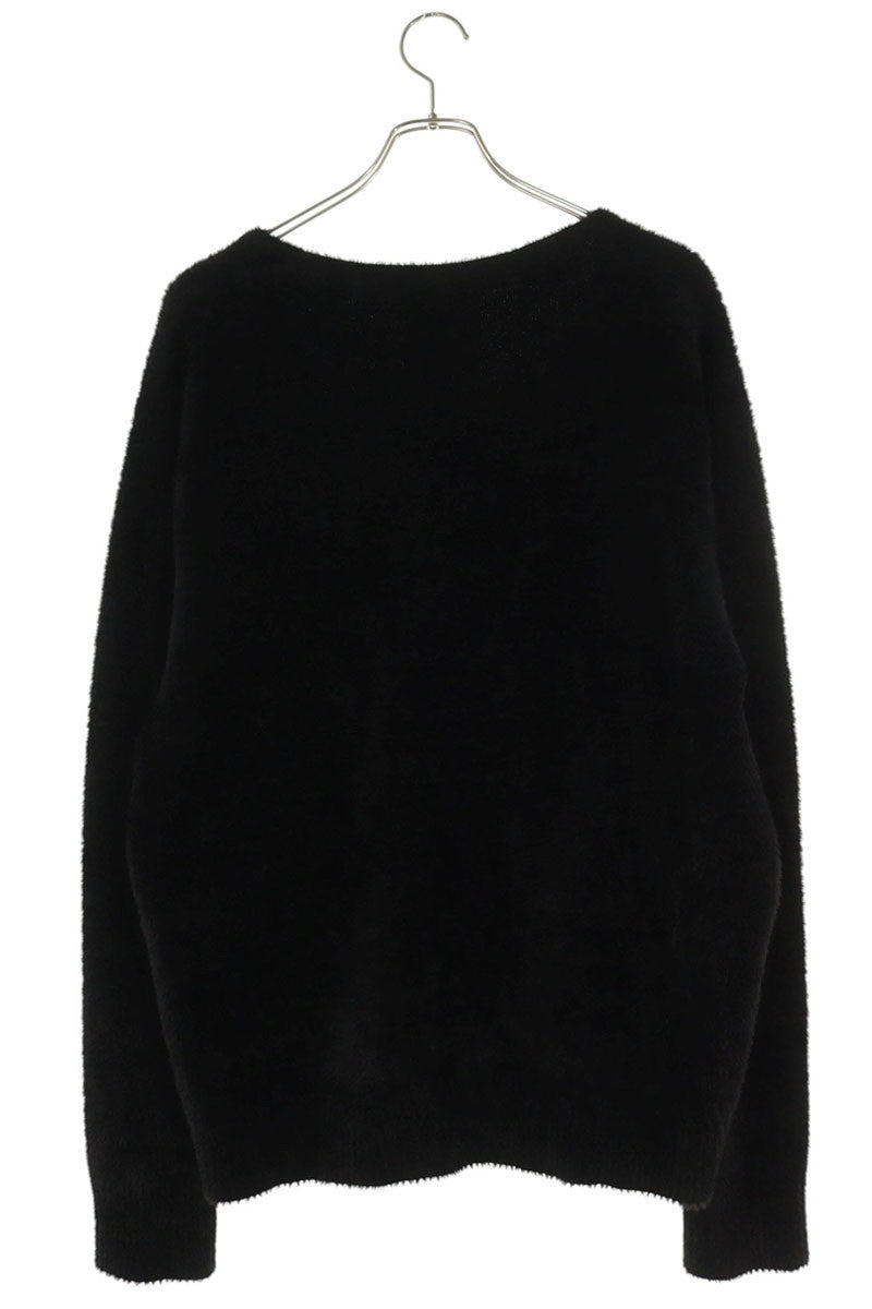 STUSSY Shaggy Cardigan Black Size M