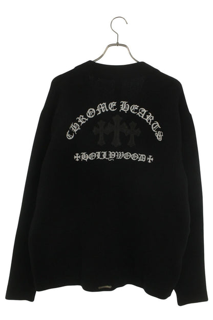 Chrome Hearts SAILIN ON Cardigan Cross Leather Size L