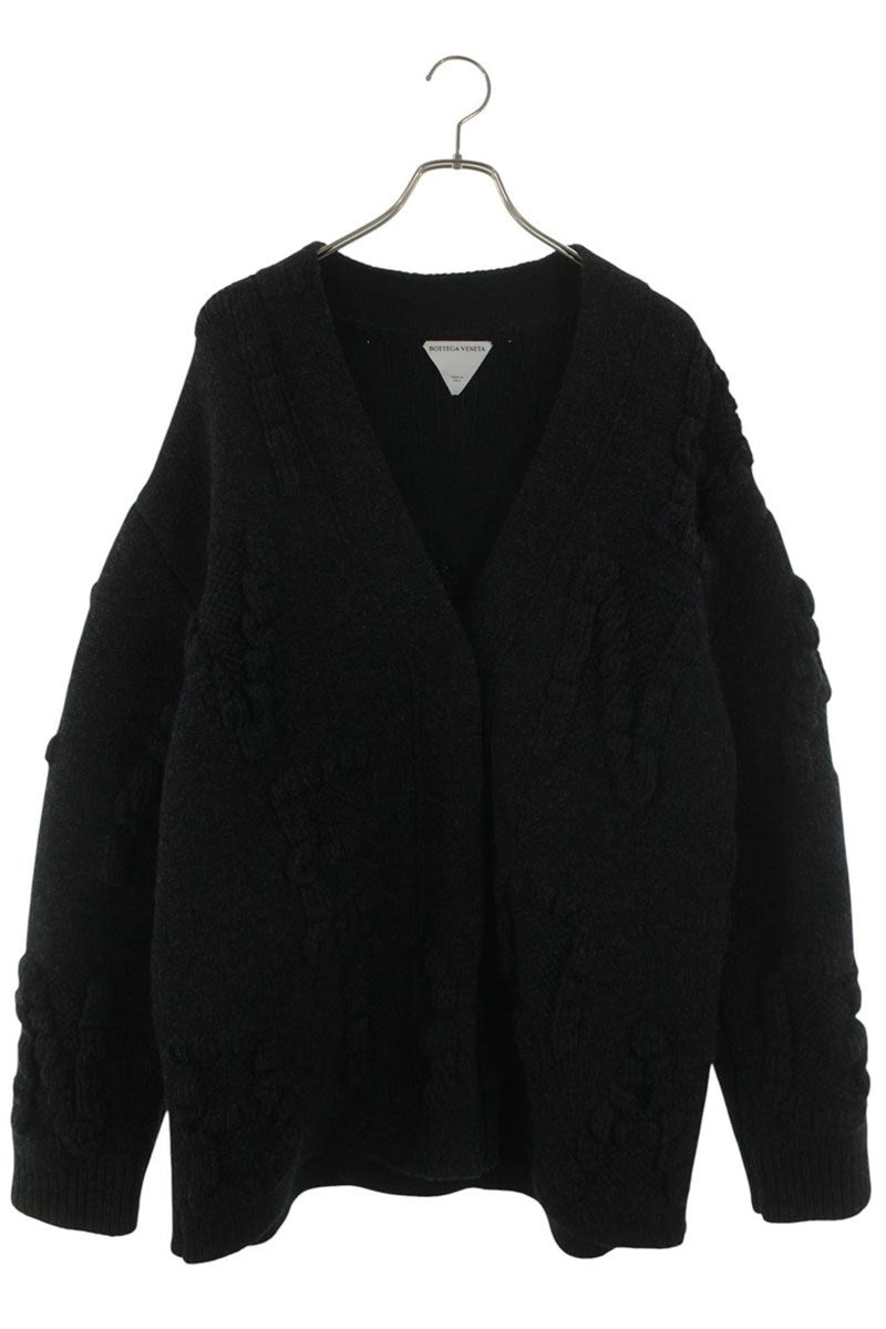BOTTEGA VENETA Wool Cardigan Gray Size M