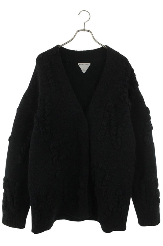 BOTTEGA VENETA Wool Cardigan Gray Size M