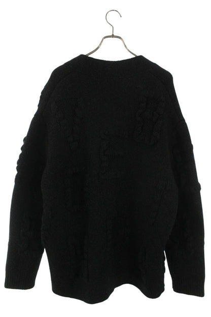 BOTTEGA VENETA Wool Cardigan Gray Size M