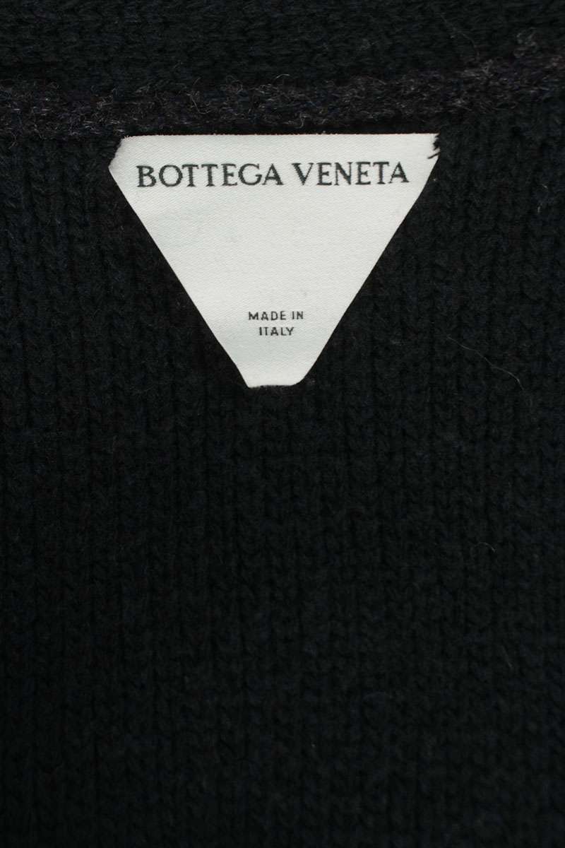 BOTTEGA VENETA Wool Cardigan Gray Size M