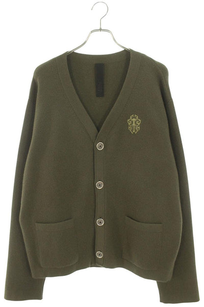 Chrome Hearts Vine Dagger Cashmere Knit Cardigan Size L