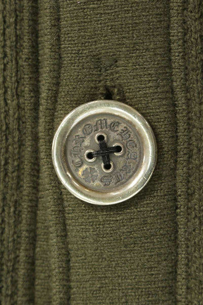 Chrome Hearts Vine Dagger Cashmere Knit Cardigan Size L