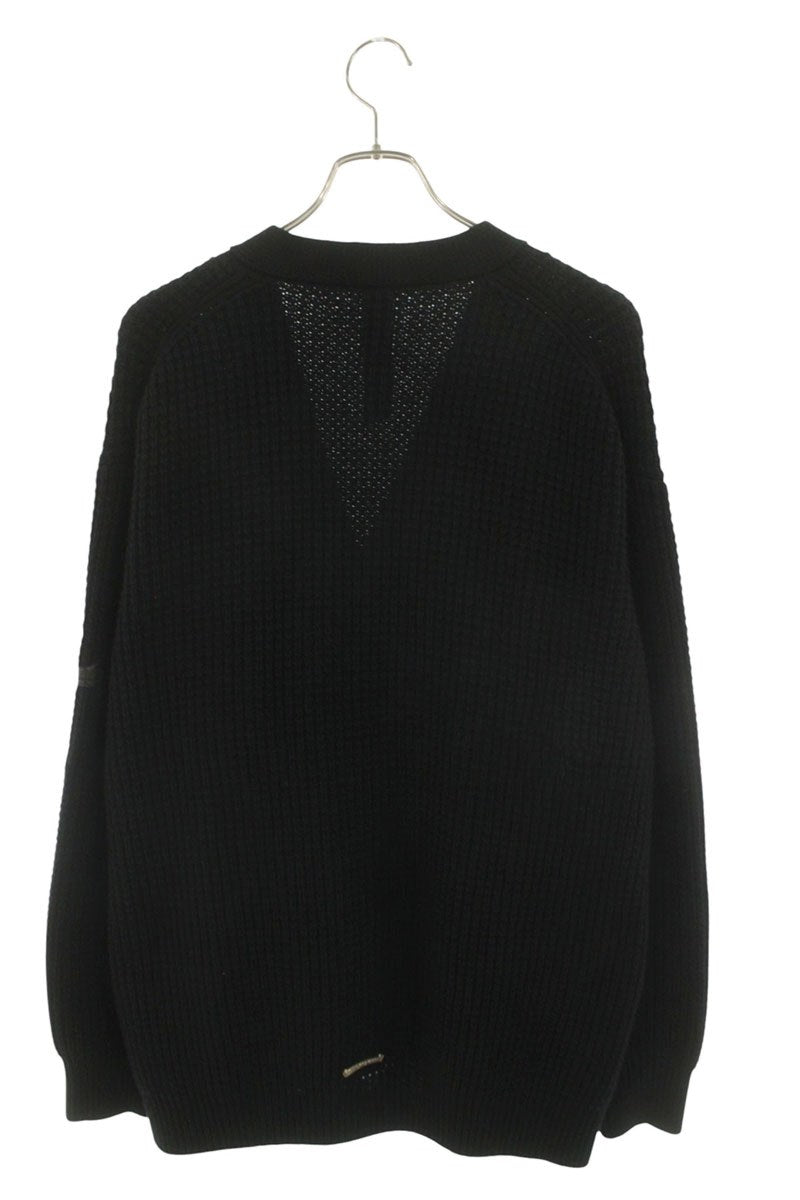 Chrome Hearts HIT & RUN CARDIGAN Cross Patch Multi Size L