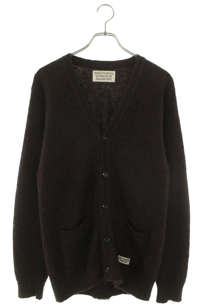 WACKO MARIA FW18 Wool Mohair Cardigan Brown Size S