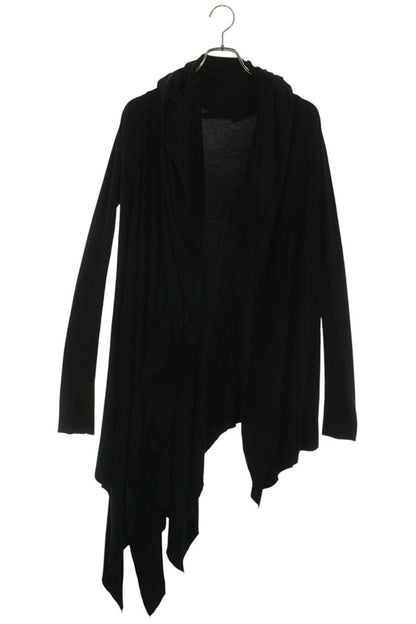 IF SIX WAS NINE WILD HORSE Asymmetric Cardigan Black Size S