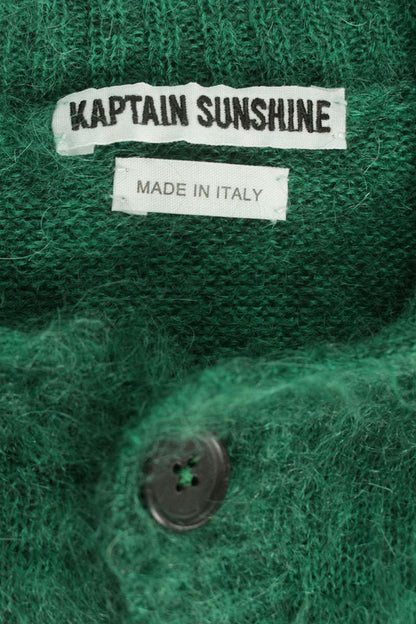 KAPTAIN SUNSHINE Mohair Cardigan Green Size 36