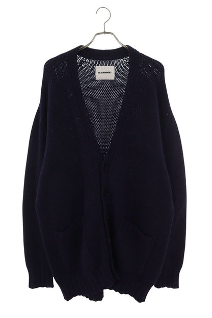 JILSANDER Oversized Wool Cardigan Purple Size XXL