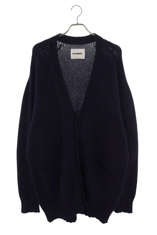 JILSANDER Oversized Wool Cardigan Purple Size XXL
