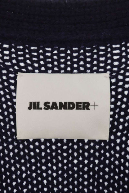 JILSANDER Oversized Wool Cardigan Purple Size XXL
