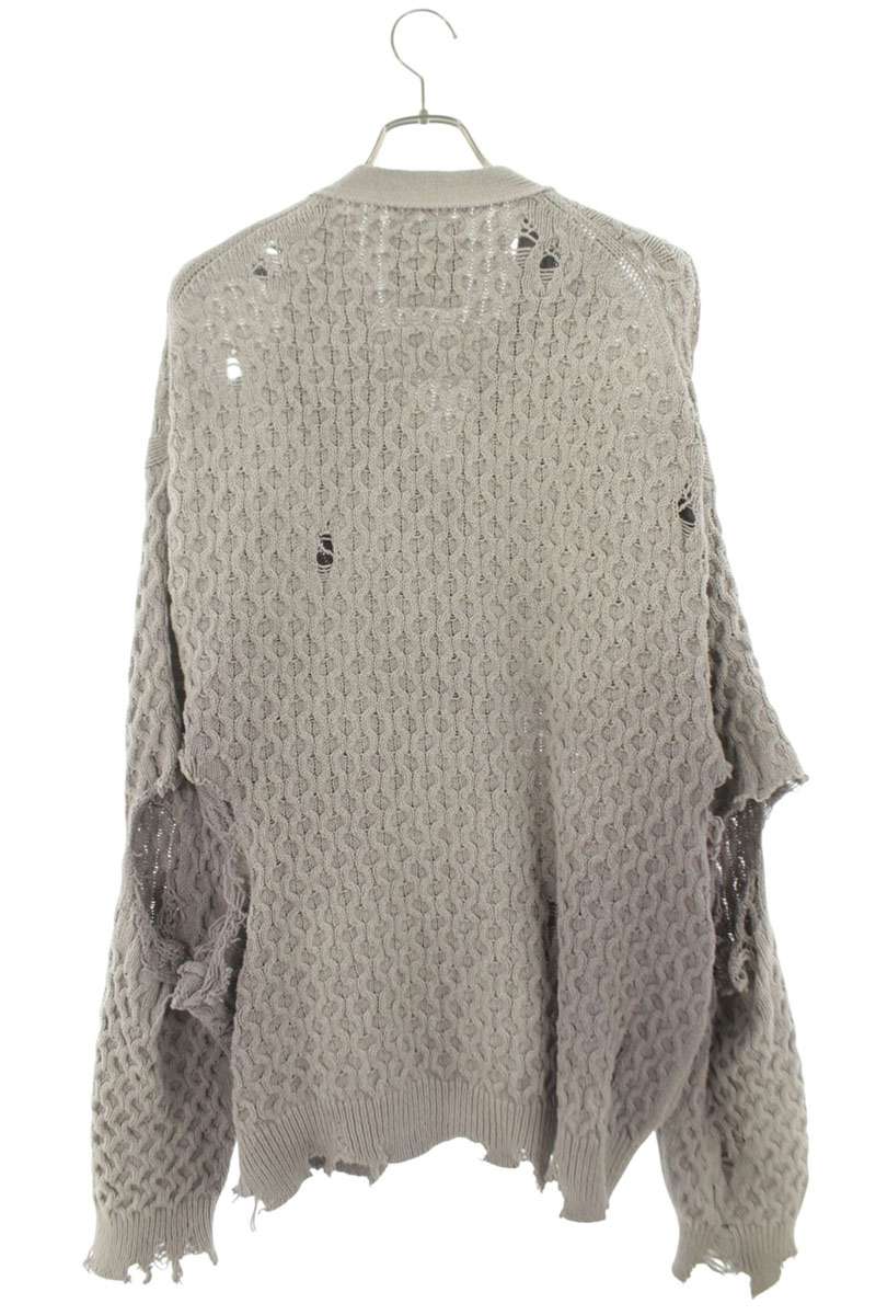 MIHARAYASUHIRO Faded Cotton Cardigan Purple Size M