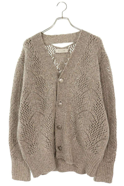 NULLUS Wool Cardigan Gray Size M