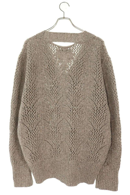 NULLUS Wool Cardigan Gray Size M