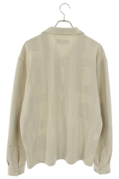KITH Geometric Cotton Cardigan Off-White Size S