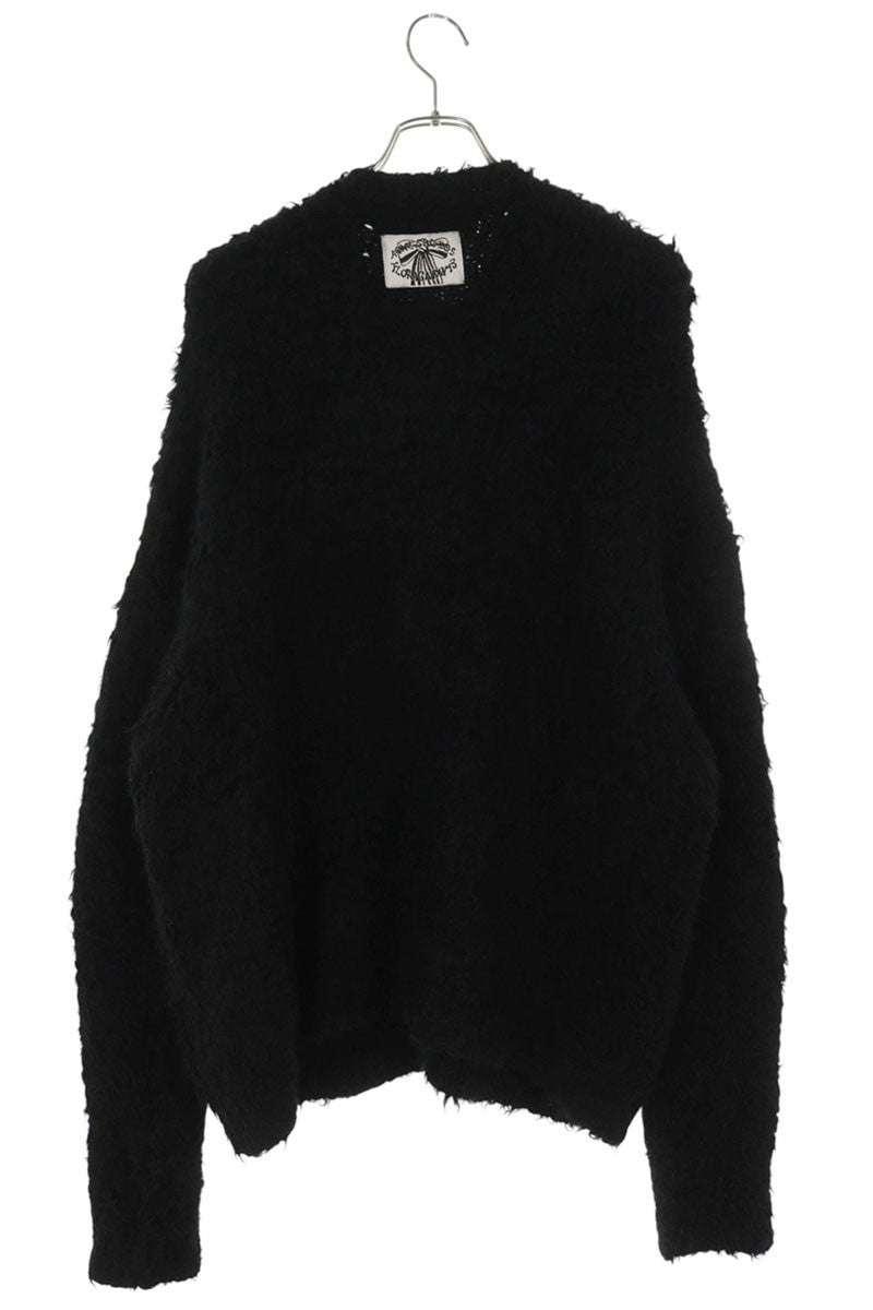 ACNE STUDIOS Alpaca Blend Cardigan Black Size L