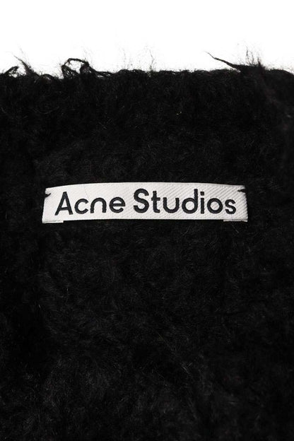 ACNE STUDIOS Alpaca Blend Cardigan Black Size L