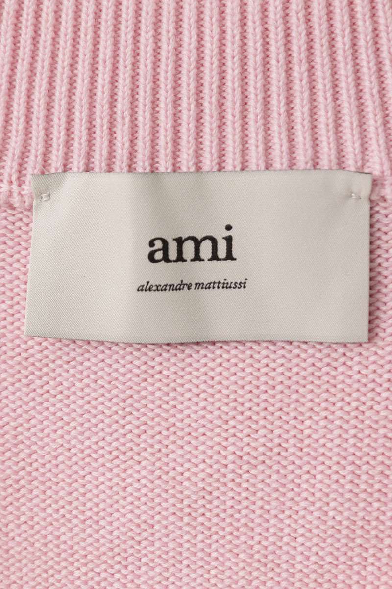 AMI Alexandre Mattiussi Tanabata Heart Logo Cardigan Size S