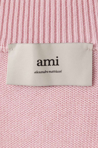 AMI Alexandre Mattiussi Tanabata Heart Logo Cardigan Size S