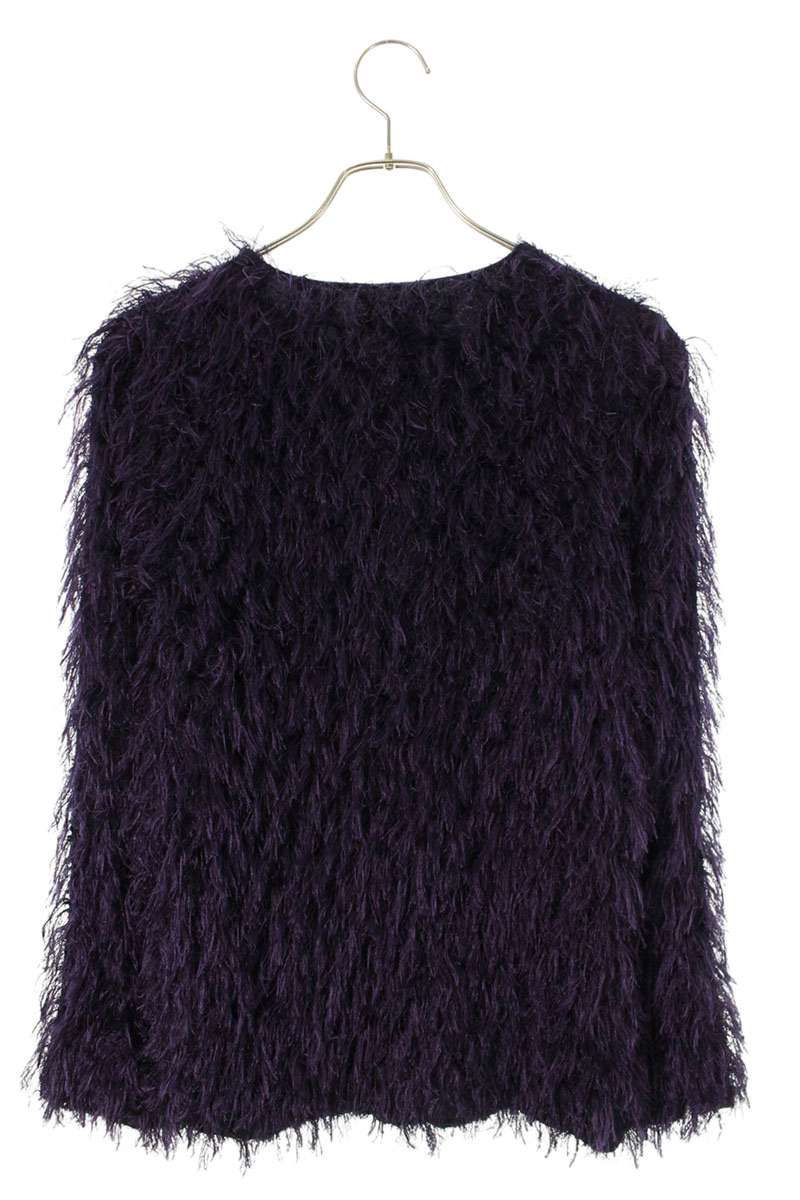 Needles 23AW Shaggy Snap Cardigan Purple Size M