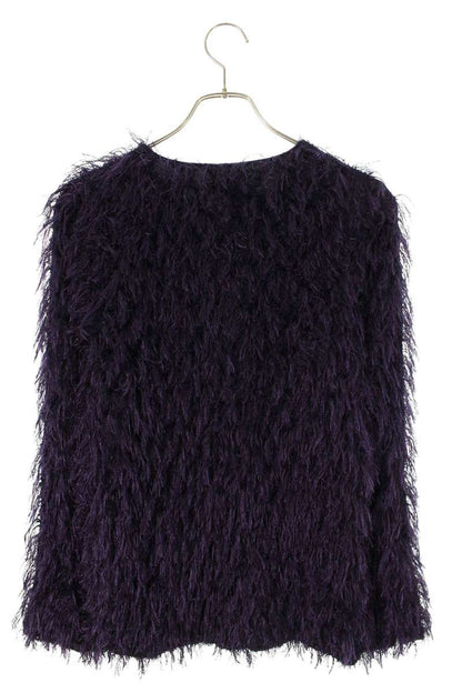 Needles 23AW Shaggy Snap Cardigan Purple Size M