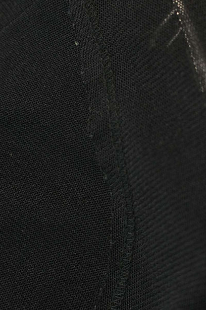 Needles Poly Mesh V-Neck Summer Cardigan Black Size S