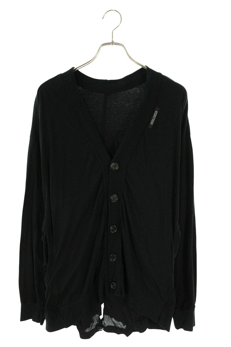 UNDERCOVER 24SS Cotton TEE Custom Cardigan Black Size L