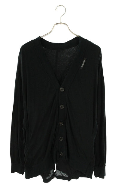 UNDERCOVER 24SS Cotton TEE Custom Cardigan Black Size L