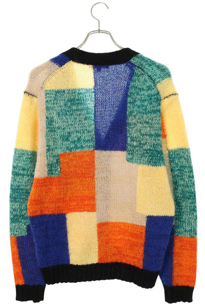 SUPREME 19SS Patchwork Mohair Cardigan Multi Size S