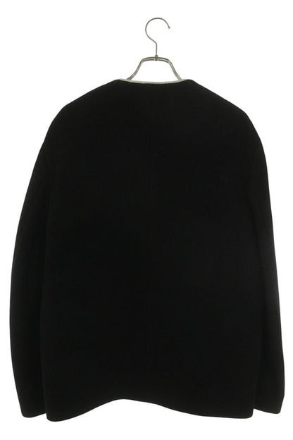 GUCCI Black Wool Blend Logo Cardigan Size S