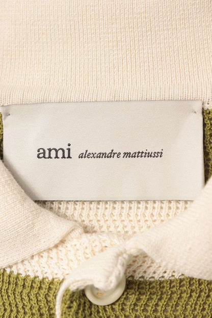 AMI Alexandre Mattiussi 26SS Cotton Striped Heart Size S