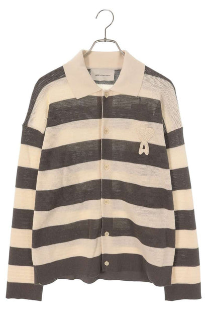 AMI Alexandre Mattiussi 26SS Cotton Striped Multi Size M
