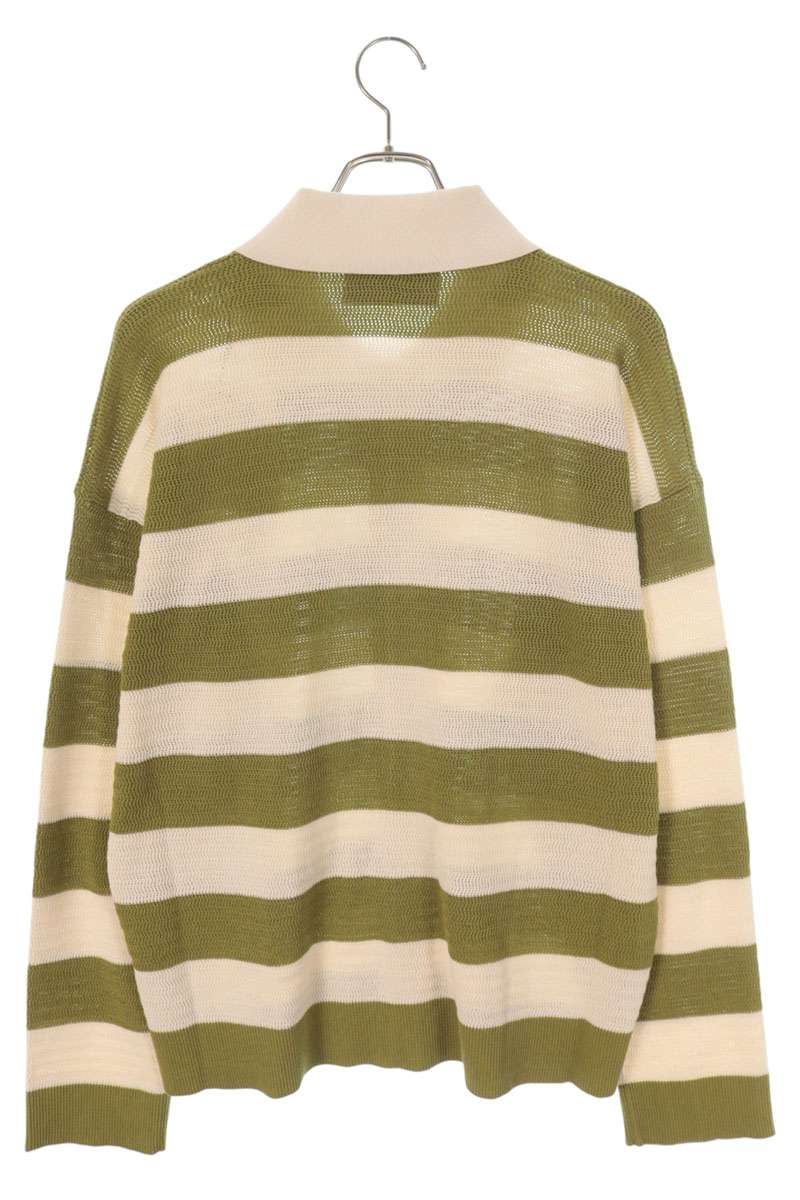 AMI Alexandre Mattiussi 26SS Cotton Striped Heart Size L