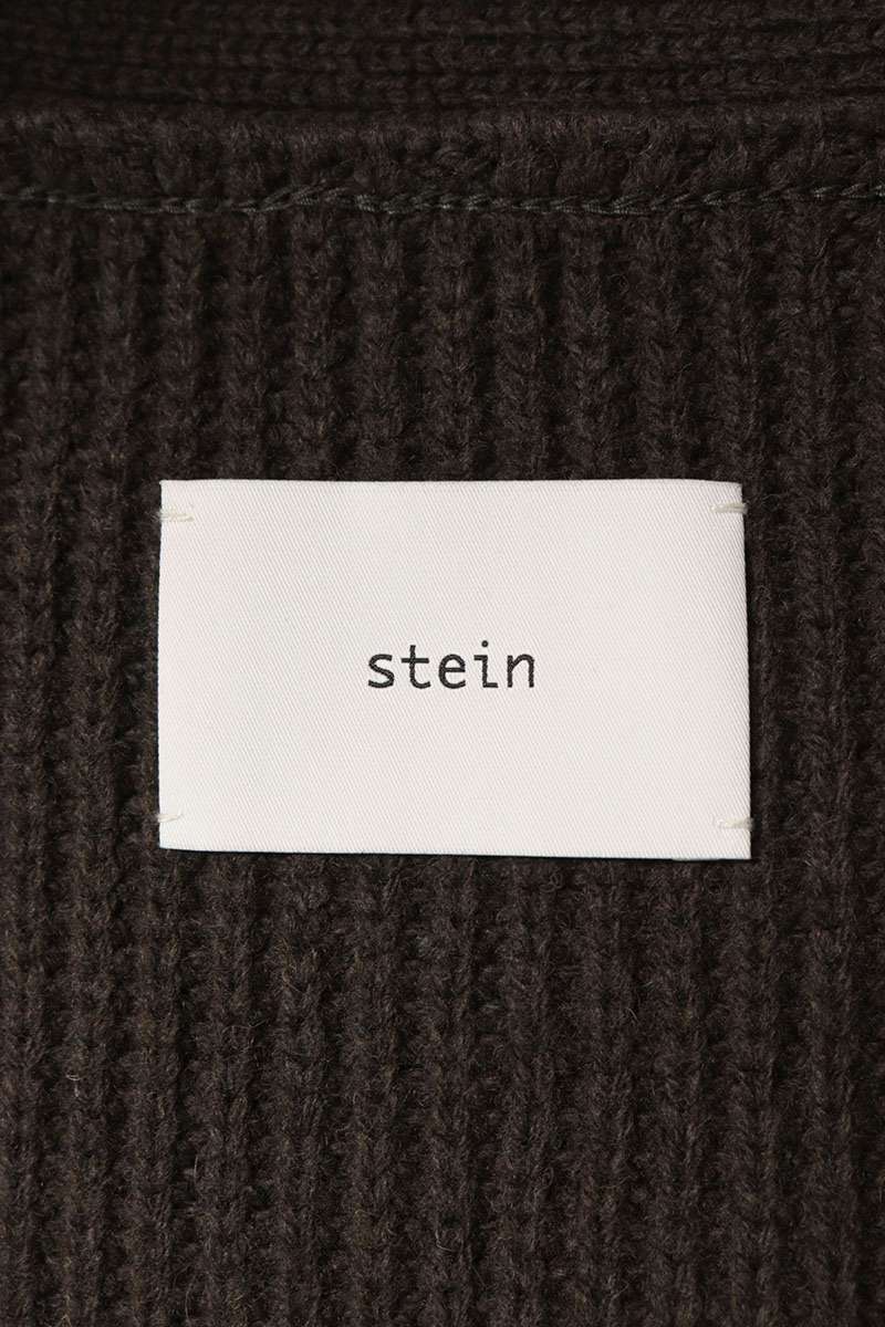stein Milled Damage Knit Cardigan Brown Size S
