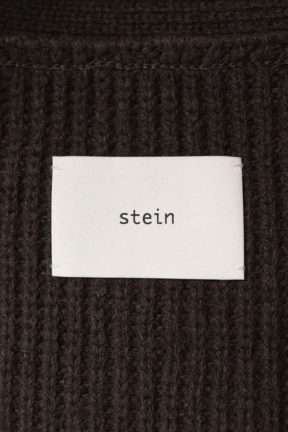 stein Milled Damage Knit Cardigan Brown Size S