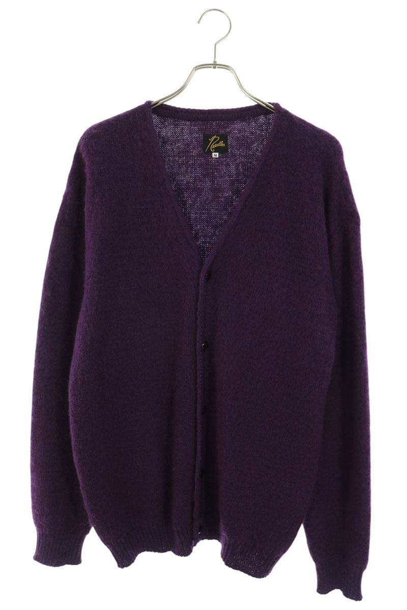 Needles Mohair Cardigan Purple Size M