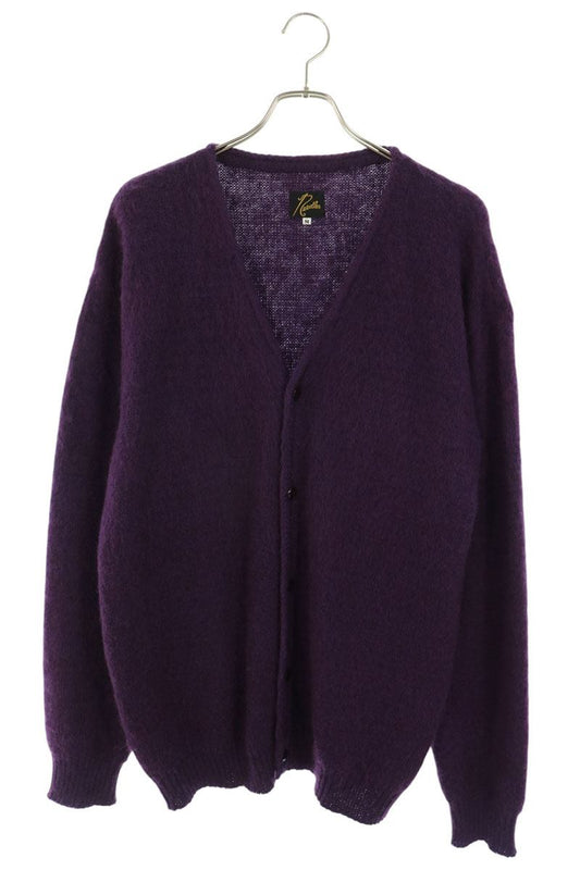 Needles Mohair Cardigan Purple Size M