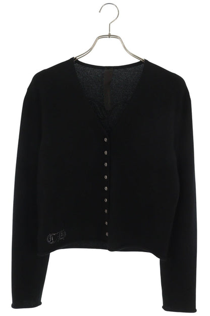 Chrome Hearts Rhinestone Heart Cardigan Multi Size M