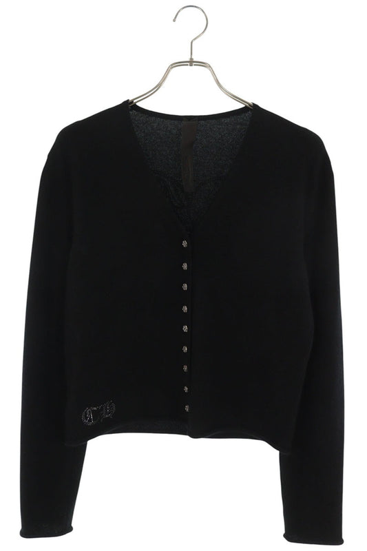 Chrome Hearts Rhinestone Heart Cardigan Multi Size M
