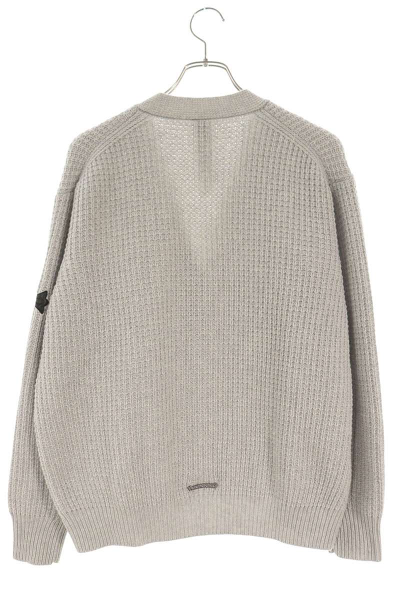 Chrome Hearts HIT & RUN Cross Patch Cashmere Cardigan Size S