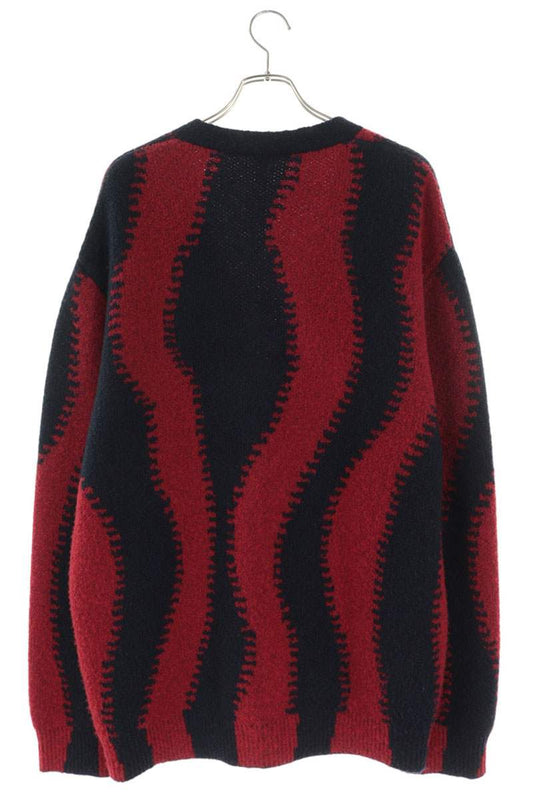 LOEWE Stripe Wool Cardigan Size L