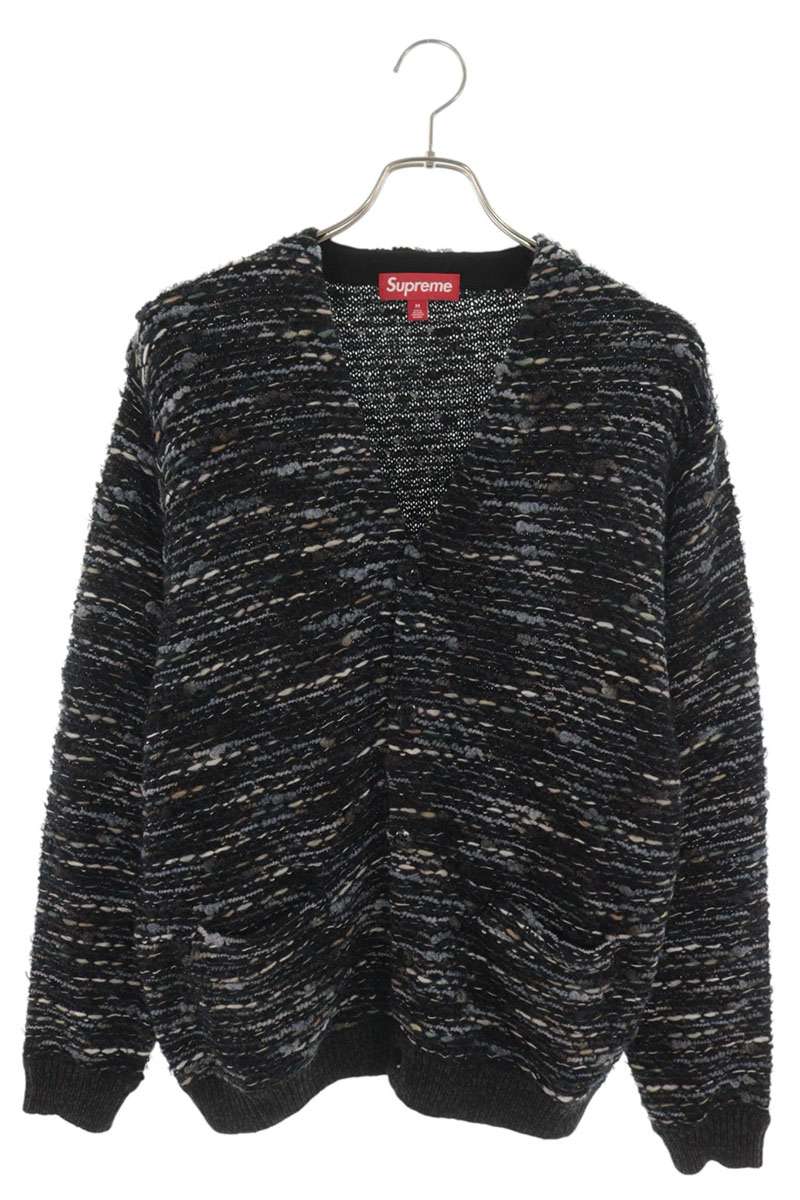 SUPREME 25AW Textured Cardigan Black Size M