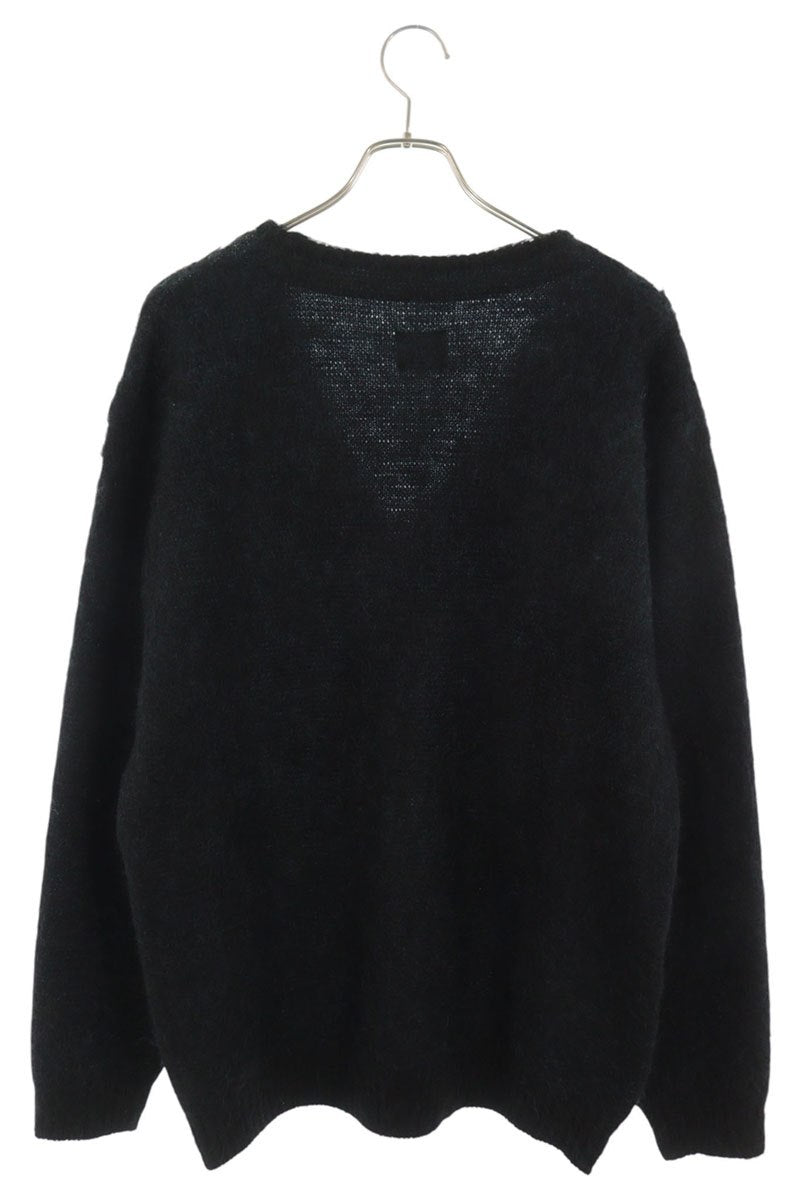Needles Papillon Embroidered Mohair Cardigan Black Size L